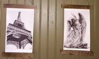 2 Piece Graphite Artwork 202//122